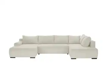 smart Wohnlandschaft Nelly Cordstoff links Beige