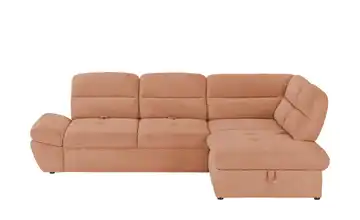 switch Ecksofa Galiano rechts Erweiterte Funktion Kupferfarben