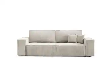 EInzelsofa mit Schlaffunktion Mille Creme