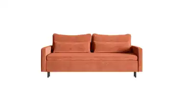 Selsey Einzelsofa mit Schlaffunktion Umpro Kupferfarben Boucléstoff