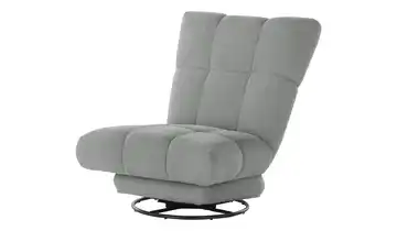 bobb Dreh-Schaukelsessel Chessie Webstoff Anthrazit