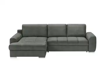 bobb Ecksofa mit Schlaffunktion Soumia Graphit links