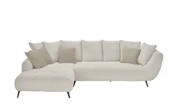 bobb Ecksofa Bellani III links Creme