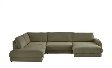 Lounge Collection Wohnlandschaft Erion  Olivgrün ohne links