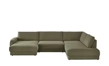 Lounge Collection Wohnlandschaft Erion  Olivgrün ohne rechts