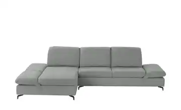 W.SCHILLIG Ecksofa Saraa Grau links Grundfunktion