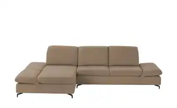 W.SCHILLIG Ecksofa Saraa Hellbraun links Grundfunktion