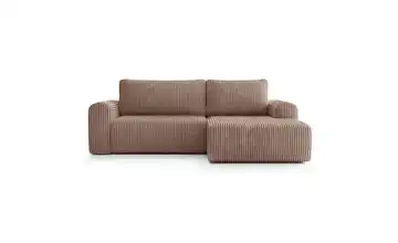 Selsey Ecksofa Lelu Hellbraun rechts