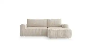 Selsey Ecksofa Lelu Hellbeige rechts