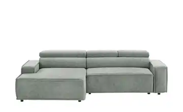 switch Ecksofa Liam Erweiterte Funktion Velours Grau links