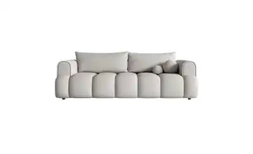 Selsey Dandelino Schlafsofa Hellgrau Boucléstoff