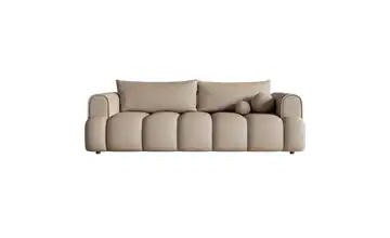 Selsey Dandelino Schlafsofa Dunkelbeige Boucléstoff