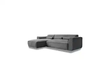 Miuform Ecksofa Flex Felix Dunkelgrau links