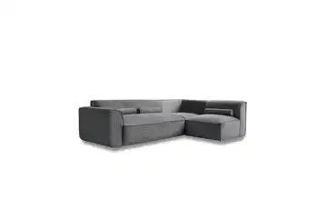 Miuform Ecksofa modular Flex Felix Dunkelgrau rechts
