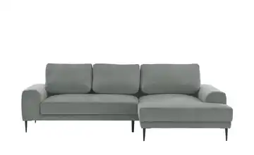 switch Ecksofa Capitol Grundfunktion rechts Grau Chenille