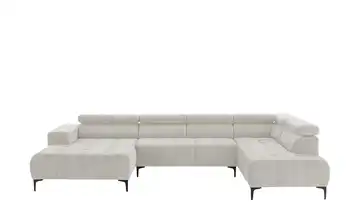 switch Wohnlandschaft Caro Grundfunktion rechts Chenille Creme