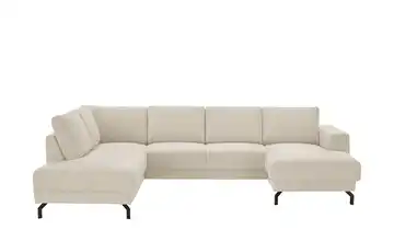 switch Wohnlandschaft Brazil Creme Chenille links