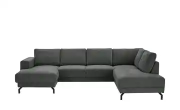 switch Wohnlandschaft Brazil Anthrazit Chenille rechts