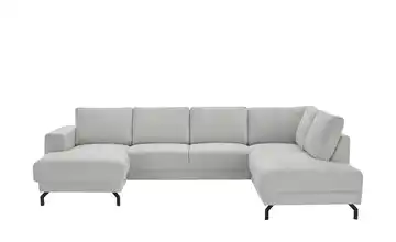 switch Wohnlandschaft Brazil Grau Chenille rechts