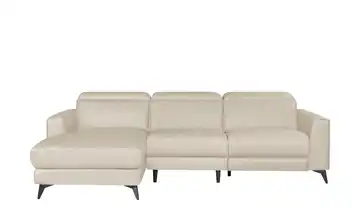 uno Ecksofa mit Relaxfunktion Taku Beige links