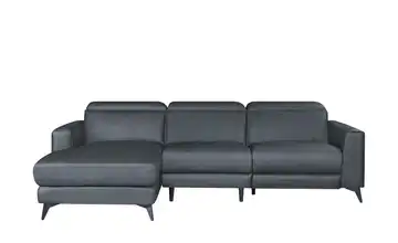 uno Ecksofa mit Relaxfunktion Taku Blau links