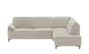 meinSofa Ecksofa Carmen ohne rechts Beige