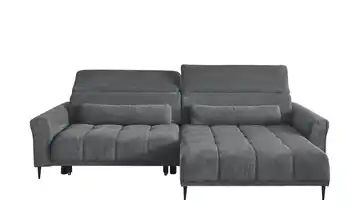 Ecksofa Logan rechts Dunkelgrau