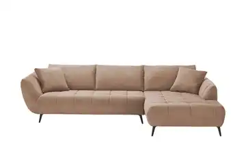 bobb Ecksofa mit Sitztiefenverstellung Carly
