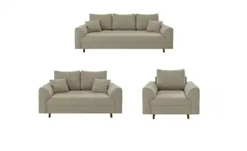 Polstergarnitur 3+2+1 Lars Beige
