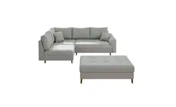  Ecksofa mit Hocker  Maya