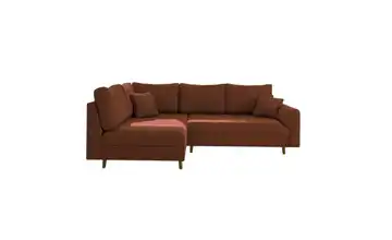 Ecksofa Maya links Terracotta