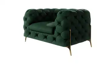 Chesterfield Sessel Natalie Flaschengrün