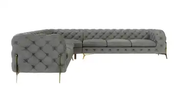 Ecksofa Grau