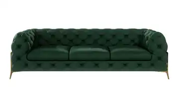 Chesterfield Einzelsofa Flaschengrün