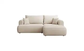 Selsey Ecksofa Ovo Mini rechts Creme Chenille