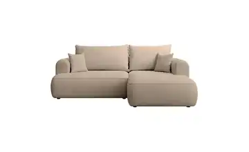 Selsey Ecksofa Ovo Mini rechts Beige Chenille