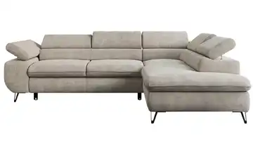 Ecksofa Beige Ecksofa Beige Stukture rechts Beige