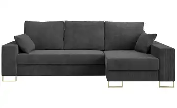 Ecksofa Dunkelgrau Grau Ecksofa Grau Cord