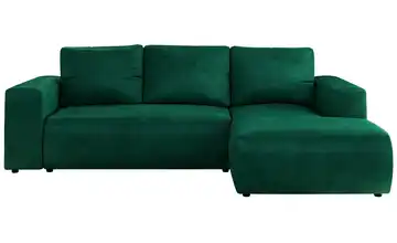 Ecksofa Dunkelgrün Ecksofa Grün Velvet rechts Dunkelgrün
