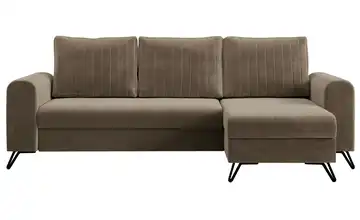 Ecksofa mit Schlaffunktion Axel Braun Velours