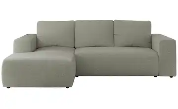 Ecksofa Hellgrau Ecksofa Grau Boucle links Hellgrau