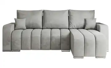 Ecksofa Hellgrau Ecksofa Grau Velvet Hellgrau