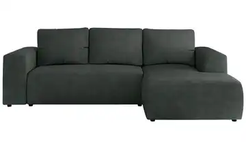 Ecksofa Dunkelgrau Ecksofa Grau Stukture rechts Dunkelgrau