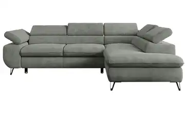 Ecksofa Grau Ecksofa Grau Stukture rechts Grau