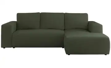 Ecksofa Grün Ecksofa Grün Boucle rechts Grün
