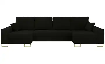 Wohnlandschaft Schwarz