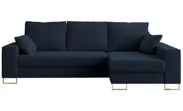 Ecksofa Dunkelblau Blau Ecksofa Blau Boucle