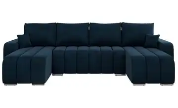 Wohnlandschaft Dunkelblau Dunkelblau Wohnlandschaft Blau Velvet