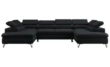 Wohnlandschaft Peter Schwarz Velours