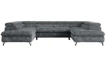  Wohnlandschaft Dunkelgrau  